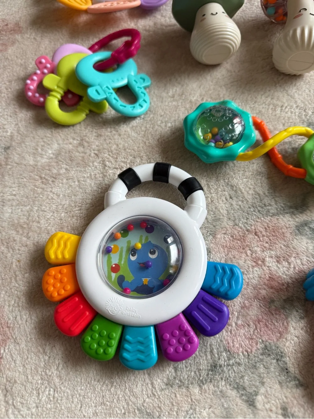 Baby Toy Lot - Rattles, Teething & Sensory Itzy Ritzy Infantino Baby Einstein - Picture 6 of 6